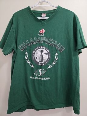 Ladies Saskatchewan Roughriders "Champions" CFL Tee